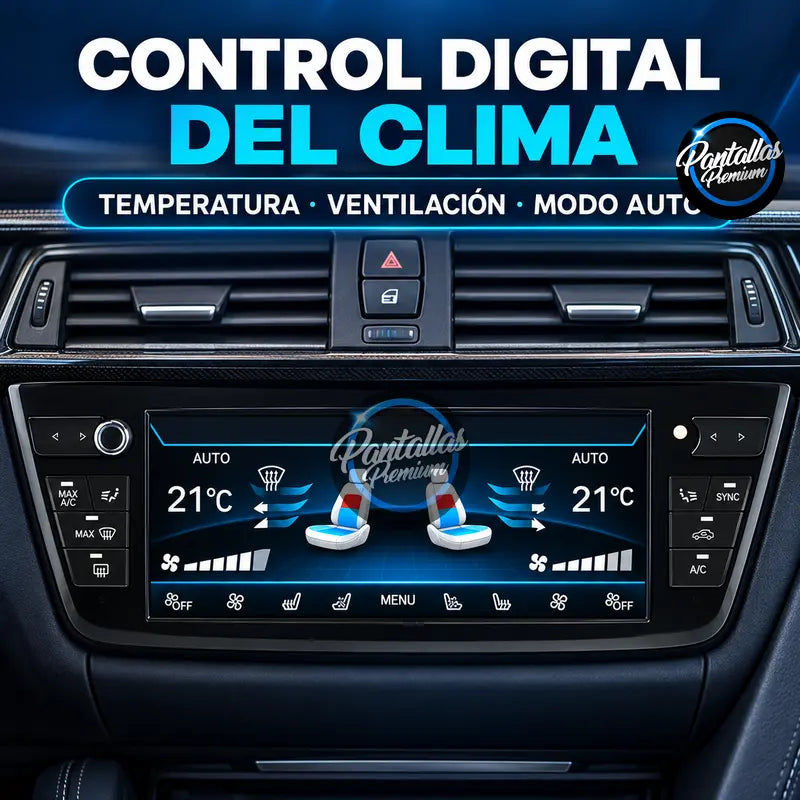 Control digital de temperatura y ventilación BMW