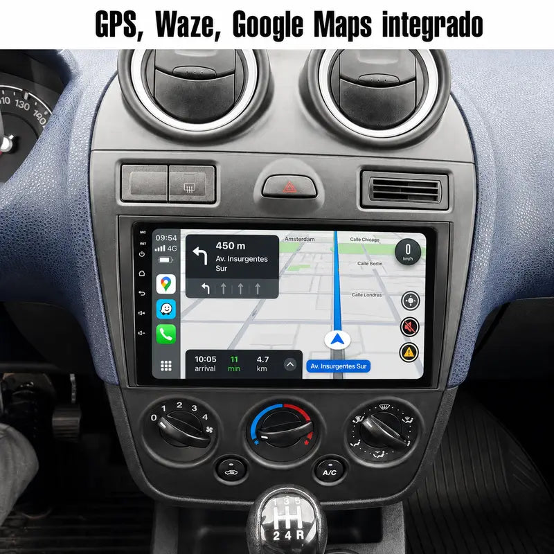 Radio pantalla CarPlay y Android Auto para Citroen Berlingo Peugeot Partner Rifter 2020 - foto 3