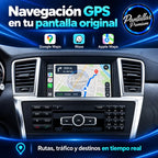 Navegación GPS en pantalla original Mercedes W166 X166