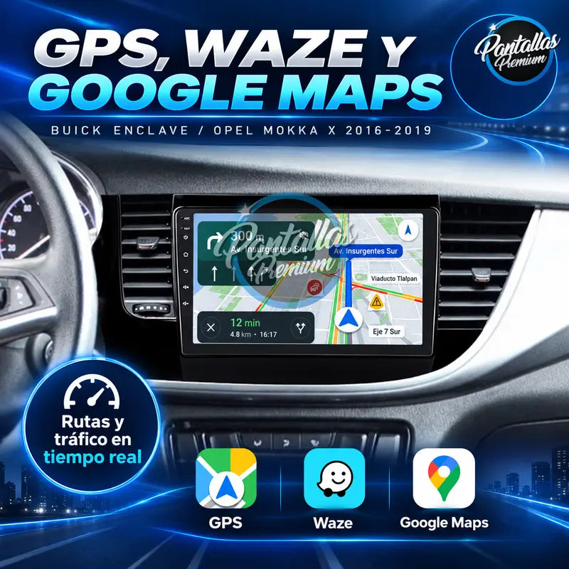 Buick Enclave Opel Mokka X GPS Waze Google Maps