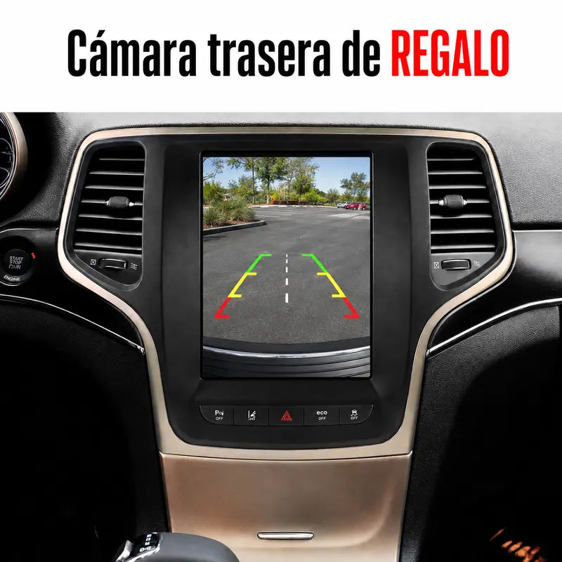 Radio Pantalla CarPlay y Android Auto para Jeep Grand Cherokee 2013-2023