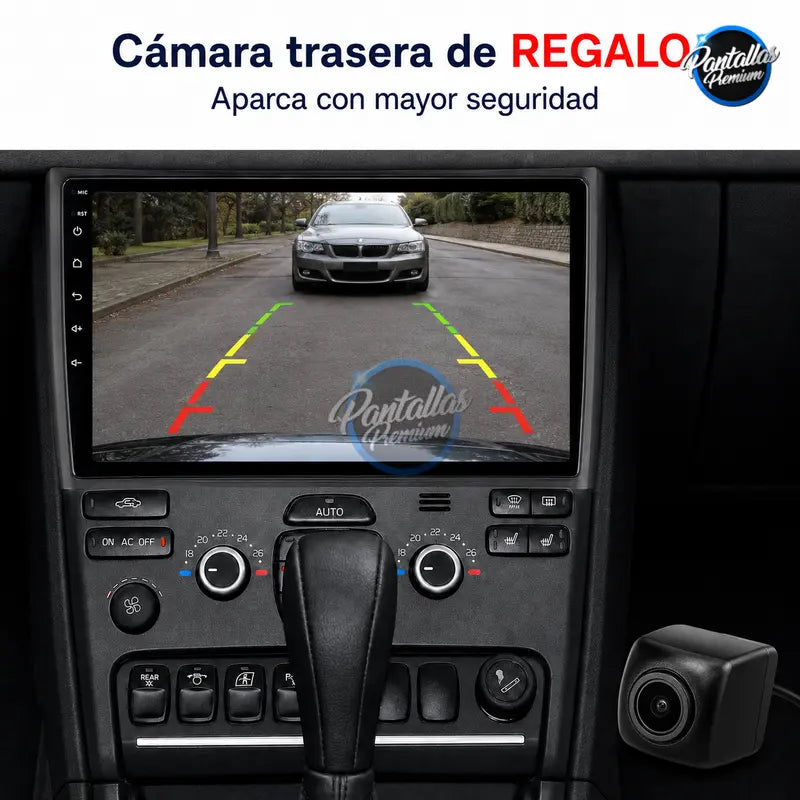 Radio pantalla CarPlay y Android Auto para VOLVO XC90 2004-2014 Versión Inferior - foto 5