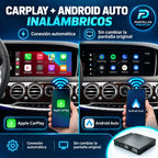 Apple CarPlay y Android Auto inalámbricos en la pantalla original Mercedes W222 W217