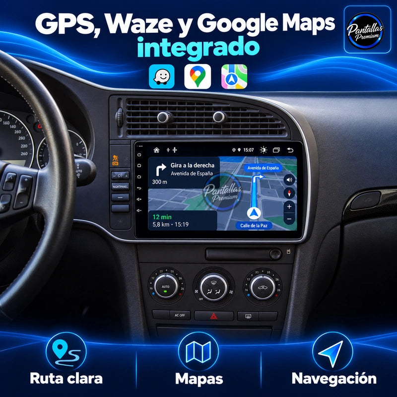SAAB 9-3 — 04-gps — Pantallas Premium V6.1