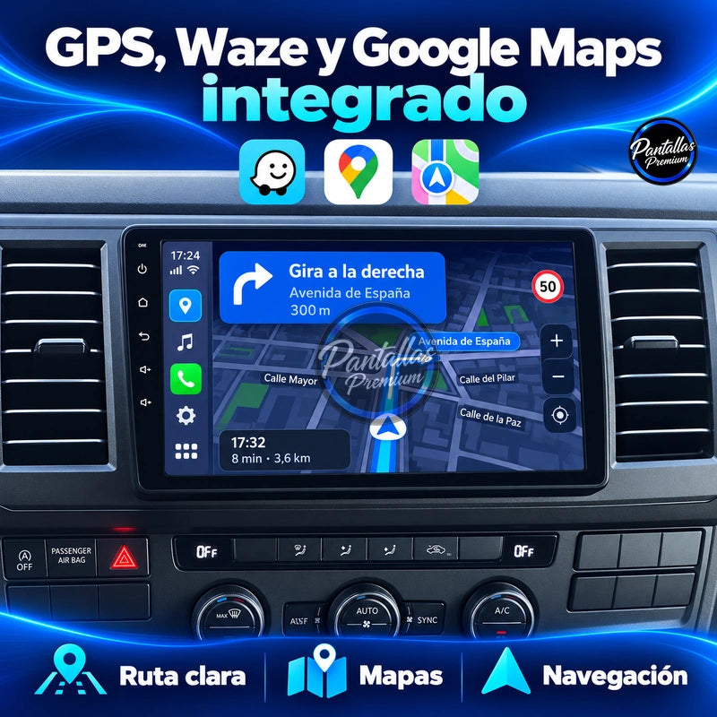 VOLKSWAGEN CARAVELLE T6 — 04-gps — Pantallas Premium V6.1