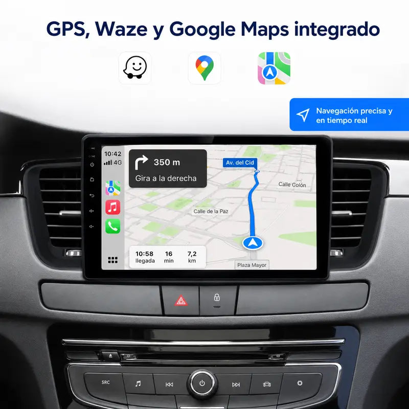 Radio pantalla CarPlay y Android Auto para Peugeot 508 - foto 4
