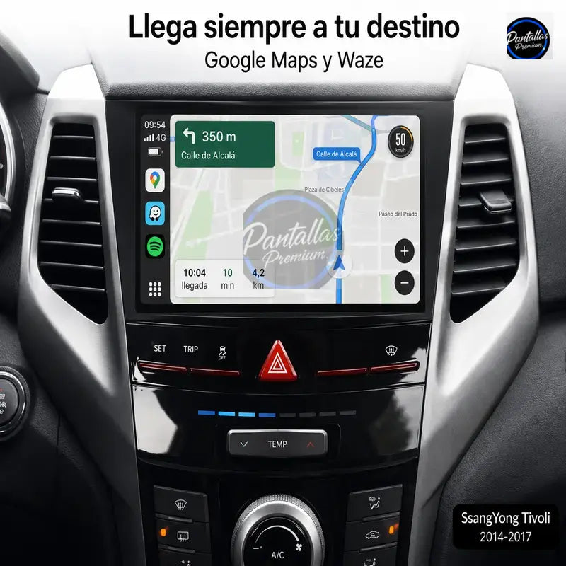 Radio pantalla CarPlay y Android Auto para SsangYong Tivolan Tivoli 2014-2017 - foto 4