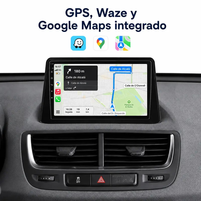 Radio pantalla CarPlay y Android Auto para Opel Mokka 2012 - foto 4