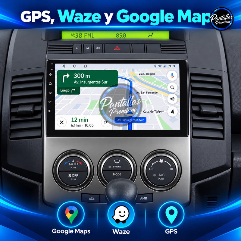 Radio pantalla CarPlay y Android Auto para Mazda 5 2005 - foto 4