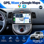Kia Soul Mk1 AM - GPS Waze y Google Maps