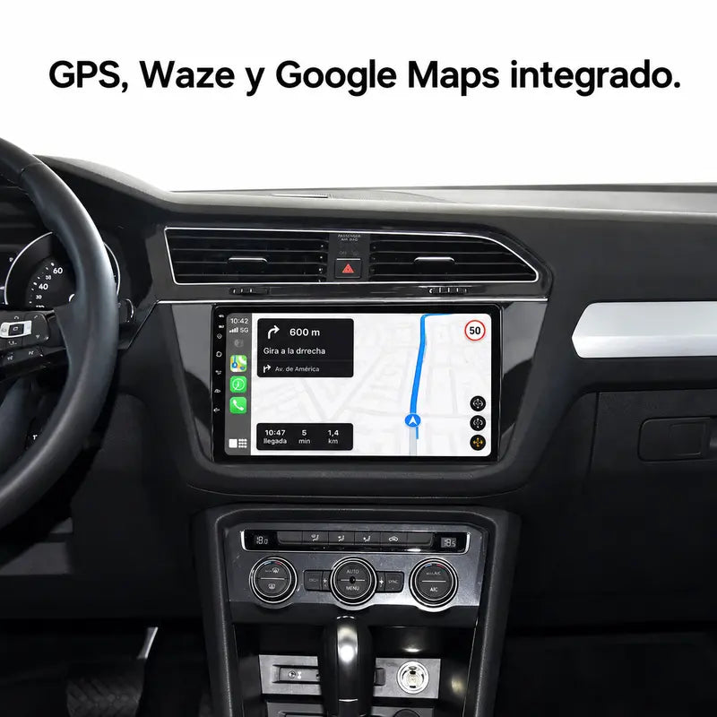 Radio pantalla CarPlay y Android Auto para Volkswagen Tiguan 2017-2020 - foto 4