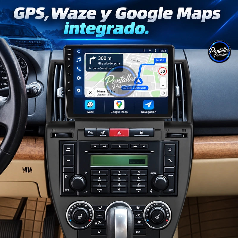 Land Rover Freelander 2 2006-2012 - Radio Pantalla Carplay y Android Auto