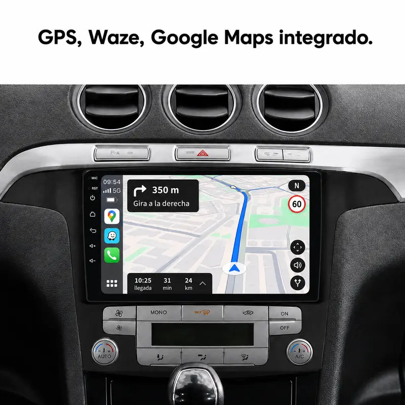 Radio pantalla CarPlay y Android Auto para Ford S Max 2007-2015 - foto 4