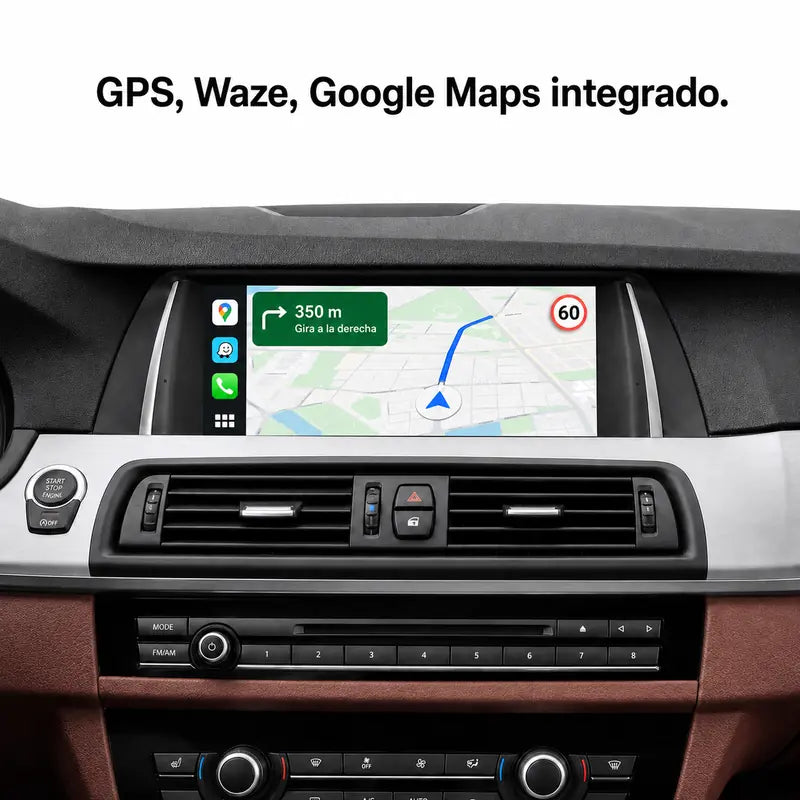 Radio pantalla CarPlay y Android Auto para BMW Serie 5 F10 F11 2011-2018 - foto 4