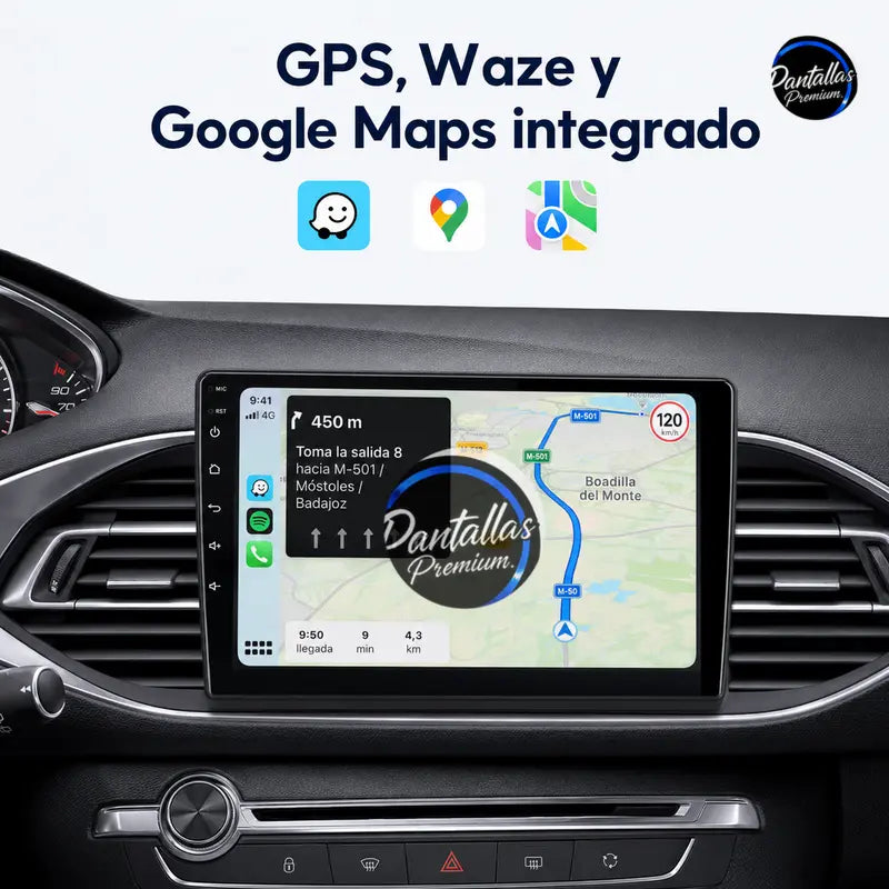 Radio pantalla CarPlay y Android Auto para Peugeot 308 2013-2017 - foto 4