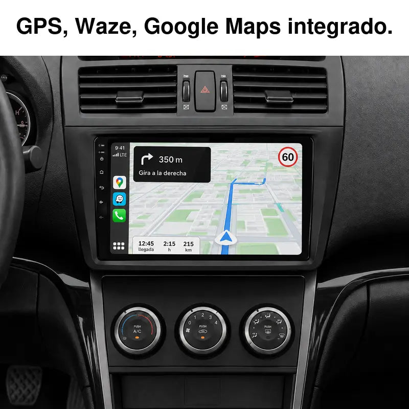 Radio pantalla CarPlay y Android Auto para Mazda 3 6 2007-2012 - foto 4