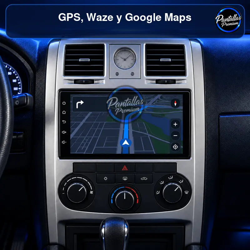 GPS Waze y Google Maps Chrysler 300C Aspen