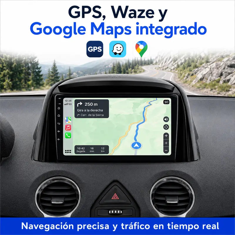 Radio pantalla CarPlay y Android Auto para Renault Koleos 2008-2016 - foto 4