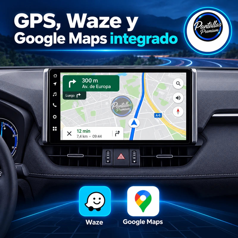Toyota Rav 4 2018-2022 - Radio Pantalla Carplay y Android Auto