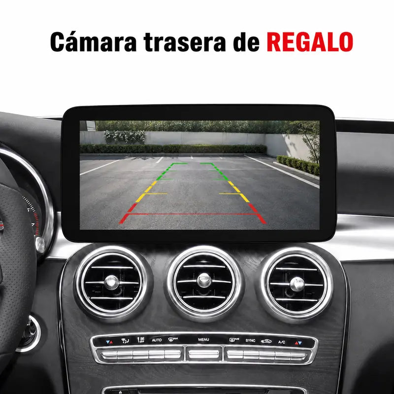 Radio pantalla CarPlay y Android Auto para Mercedes-Benz Clase C W205 GLC Clase V W447 A W176 CLA GLA - foto 7