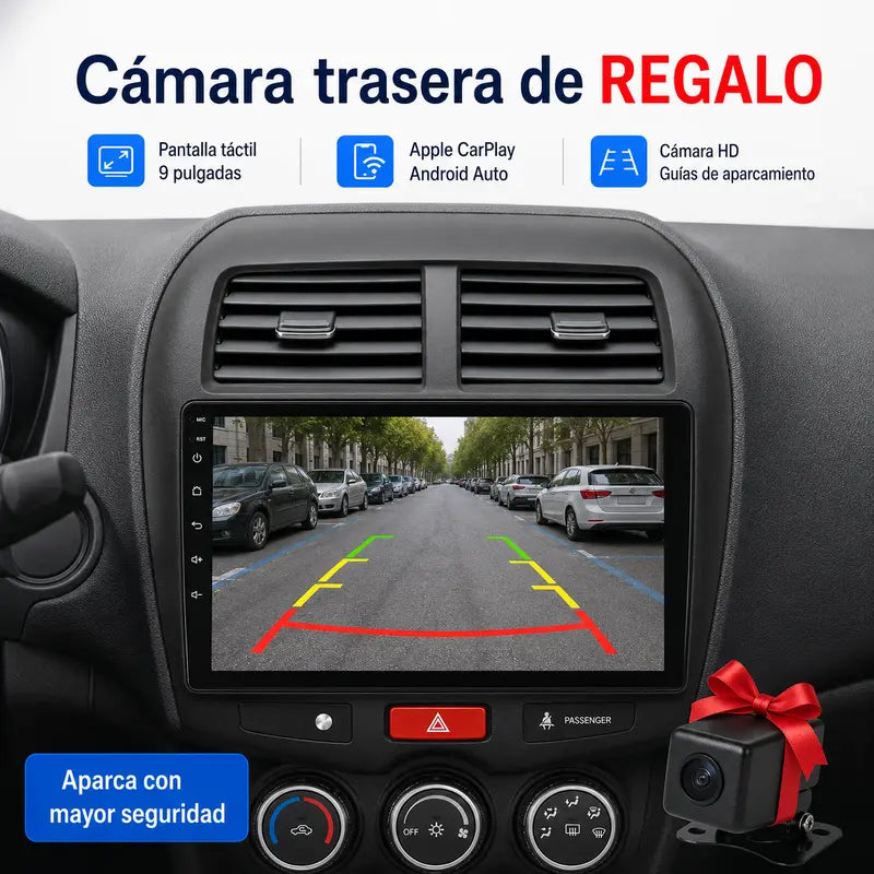 Radio pantalla CarPlay y Android Auto para Mitsubishi ASX1 Citroen C4 Aircoss Peugeot 4008 - foto 5