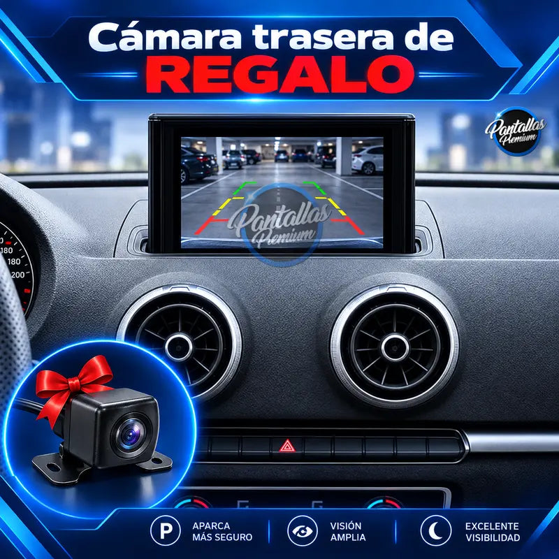 Audi A3 cámara trasera universal de regalo