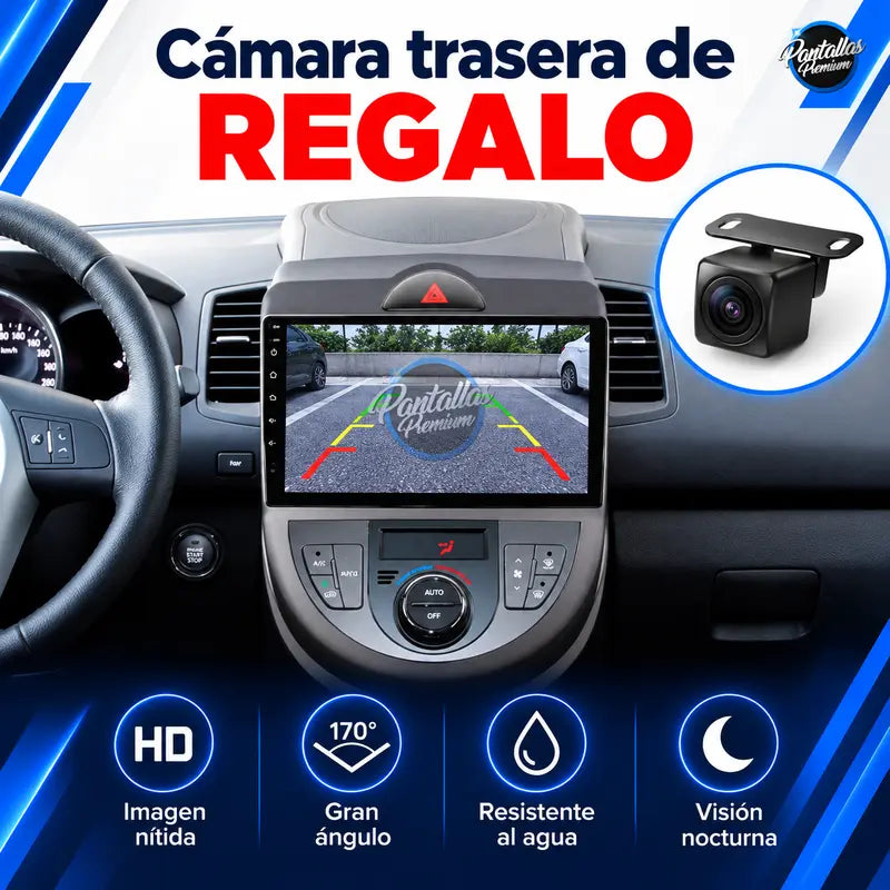 Kia Soul Mk1 AM - cámara trasera de regalo