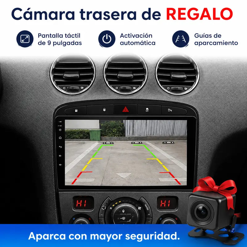 Radio pantalla CarPlay y Android Auto para Peugeot 308 408 2012-2020 - foto 5