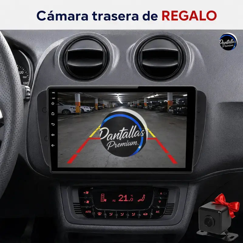 Radio pantalla CarPlay y Android Auto para Seat Ibiza 6J 2009 - foto 5