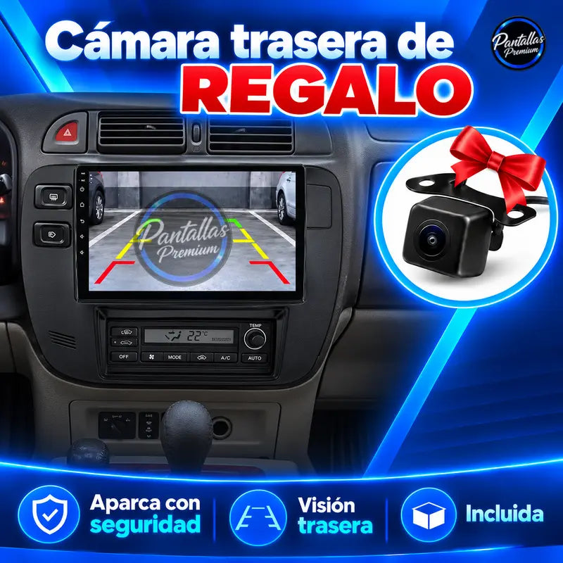 Nissan Patrol Y61 GR cámara trasera de regalo