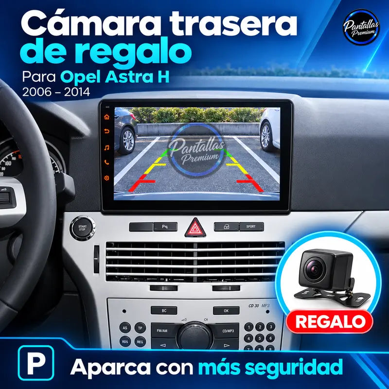 Opel Astra H 2006-2014 - Radio Pantalla Carplay y Android Auto