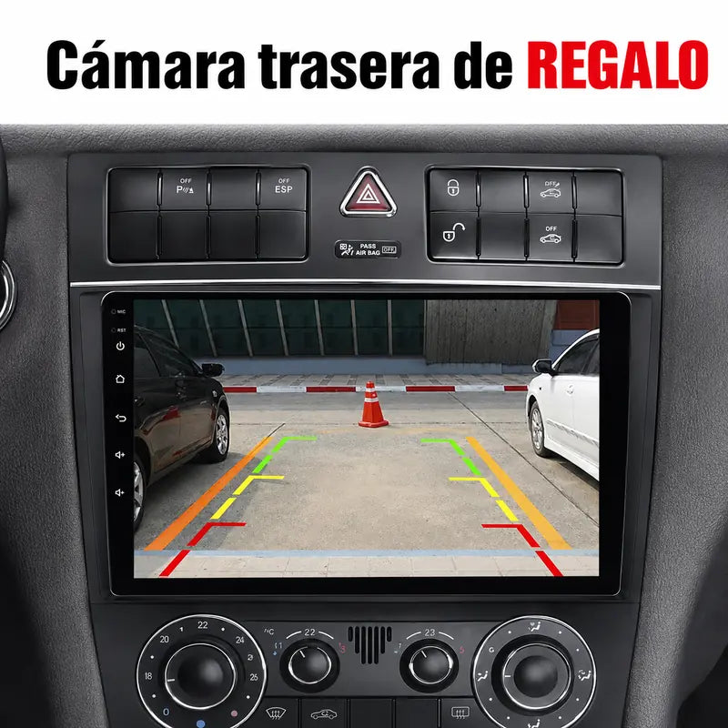 Radio pantalla CarPlay y Android Auto para Mercedes-Benz Clase C - foto 4