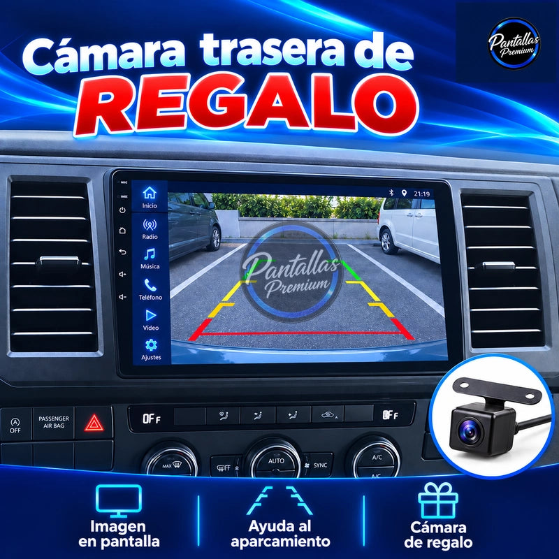 VOLKSWAGEN CARAVELLE T6 — 05-camara — Pantallas Premium V6.1
