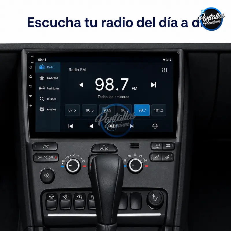Radio pantalla CarPlay y Android Auto para VOLVO XC90 2004-2014 Versión Inferior - foto 6