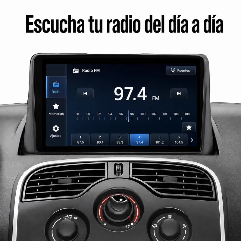 Radio pantalla CarPlay y Android Auto para Renault Kangoo 2008-2018 - foto 7