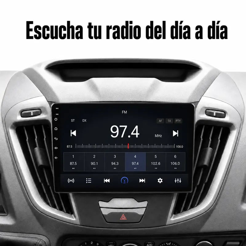 Radio pantalla CarPlay y Android Auto para Ford Transit Tourneo Courier 2012-2018 - foto 5