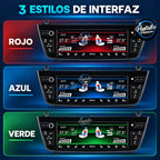 Tres estilos de interfaz para climatizador LCD BMW
