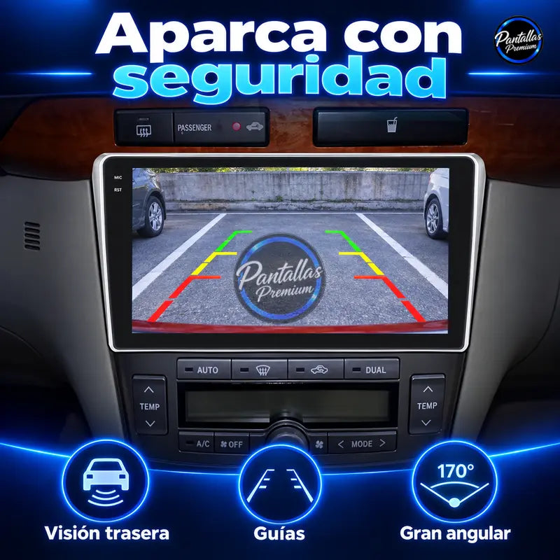 Toyota Avensis 2002-2008 - Radio Pantalla Carplay y Android Auto