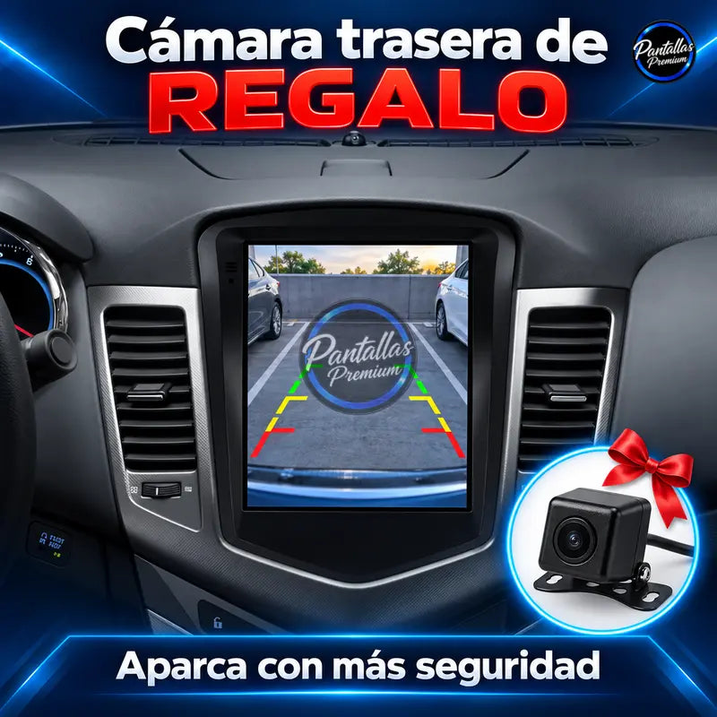 Chevrolet Cruze 2008-2014 - Radio Pantalla Carplay y Android Auto