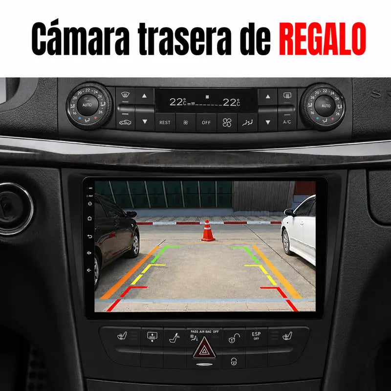 Radio pantalla CarPlay y Android Auto para Mercedes-Benz W211 E300 - foto 8