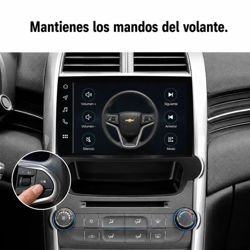 Radio pantalla CarPlay y Android Auto para Chevrolet Malibu 2011-2016 - foto 6