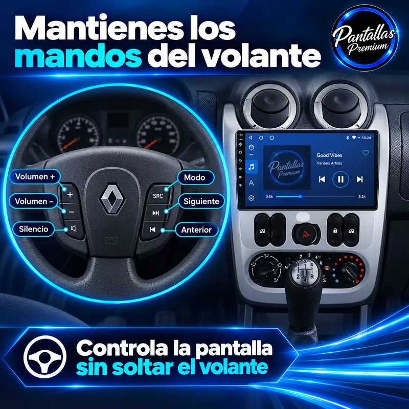 Compatibilidad con mandos del volante