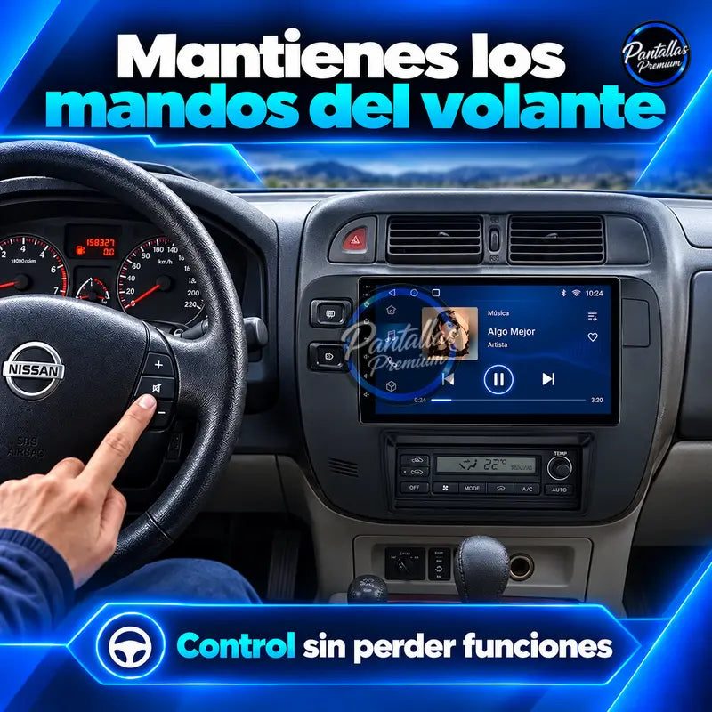 Nissan Patrol Y61 GR mandos del volante