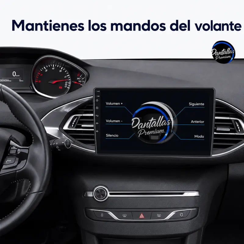 Radio pantalla CarPlay y Android Auto para Peugeot 308 2013-2017 - foto 5