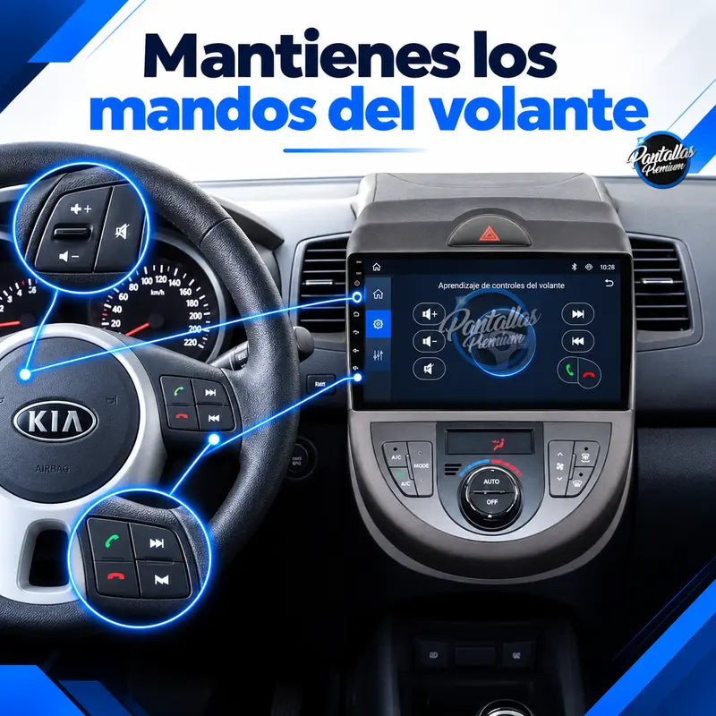 Kia Soul Mk1 AM - mandos del volante