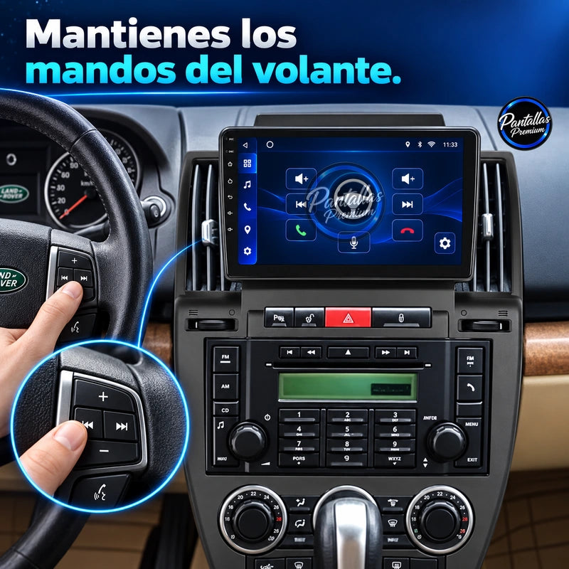 Land Rover Freelander 2 2006-2012 - Radio Pantalla Carplay y Android Auto