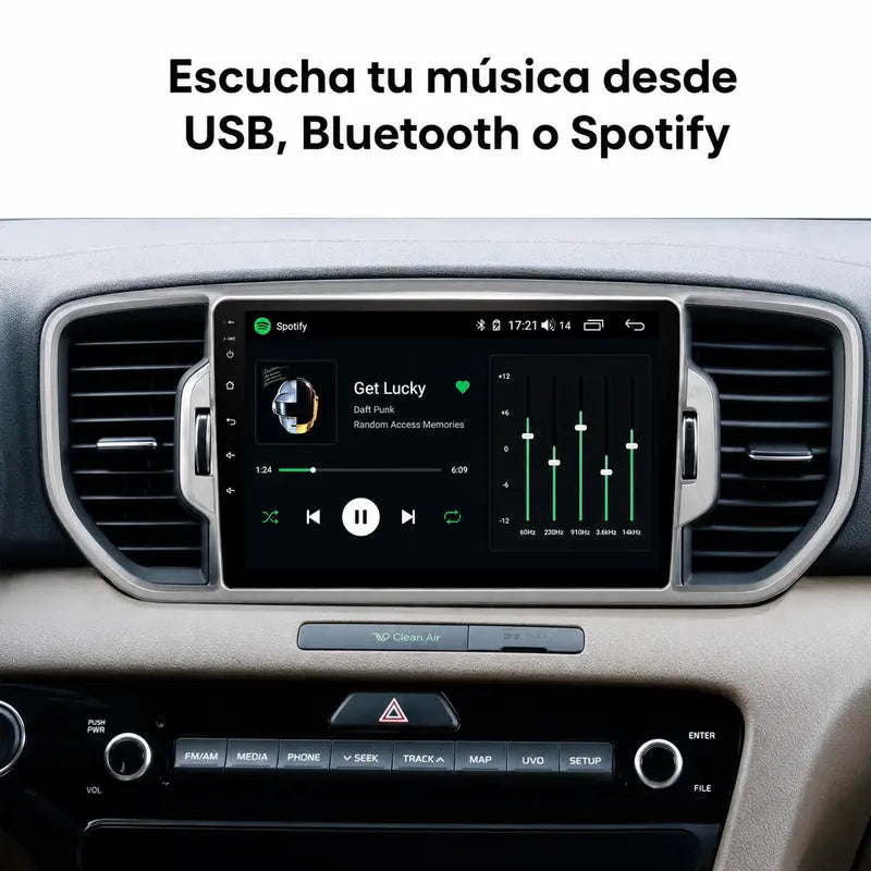 Radio pantalla CarPlay y Android Auto para KIA Sportage 4 2016-2018 - foto 8