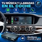 Música Spotify Bluetooth USB y manos libres en Mercedes W222 W217