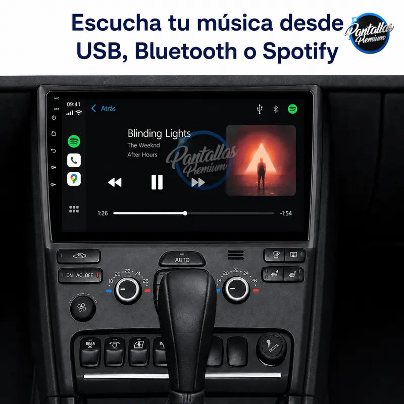 Radio pantalla CarPlay y Android Auto para VOLVO XC90 2004-2014 Versión Inferior - foto 7