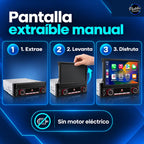 Radio Pantalla Carplay + Android Auto 1 DIN